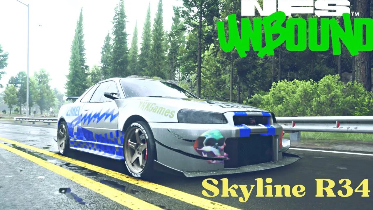 PC Gameplay | Need For Speed Unbound | Skyline R34 [ 2160p 60fps 4K UHD]