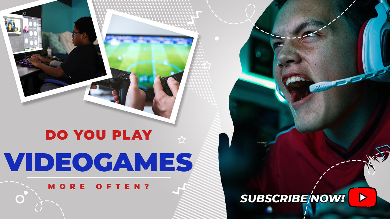 Reh Dogg's Random Thoughts - Do You Play Videogames More Often?