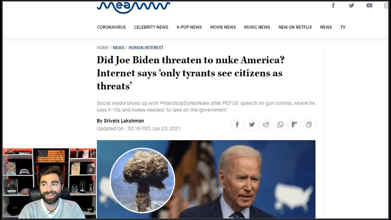 The Latest Scary And Creepy Threatening Statements From Joe Biden