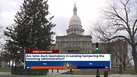 Are lame-duck lawmakers in Lansing hampering the incoming administration?