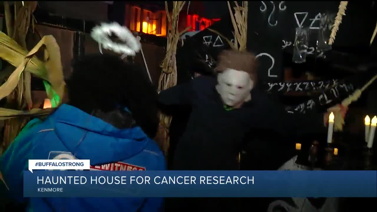 Kenmore haunted house raises money for lung cancer research