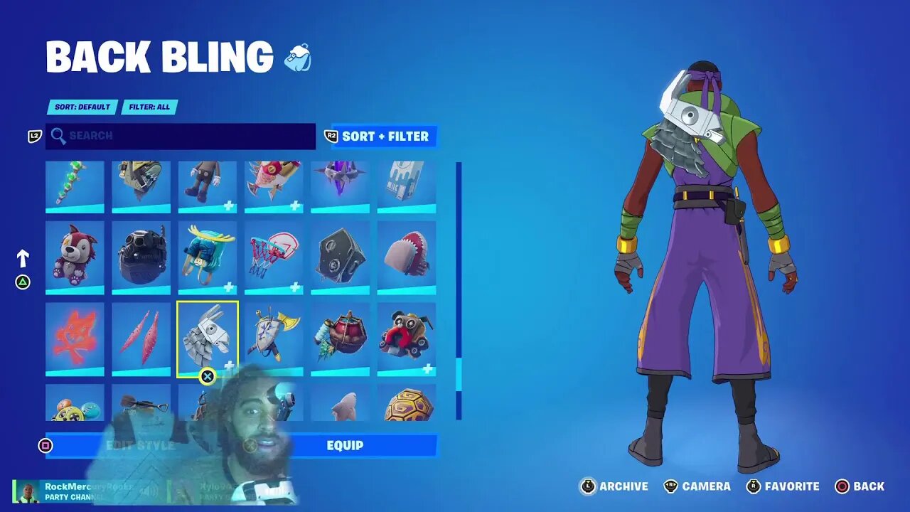 Fortnite with Rock Mercury