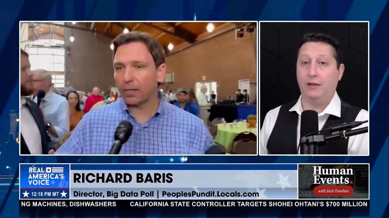 Richard Baris: DeSantis 2nd Place Finish Not Guaranteed in Iowa