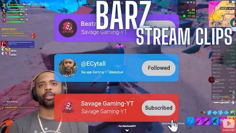 SAVAGE GAMING-YT/BEATZBYE [LIVE] FORTNITE #streamclips