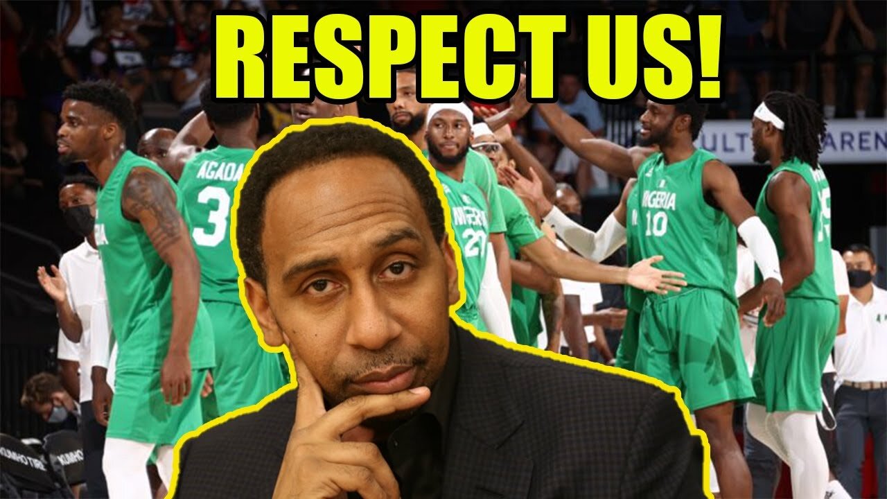 Nigerian Basketball Team SLAMS ESPN's Stephen A Smith for BLATANTLY BUTCHERING their names!