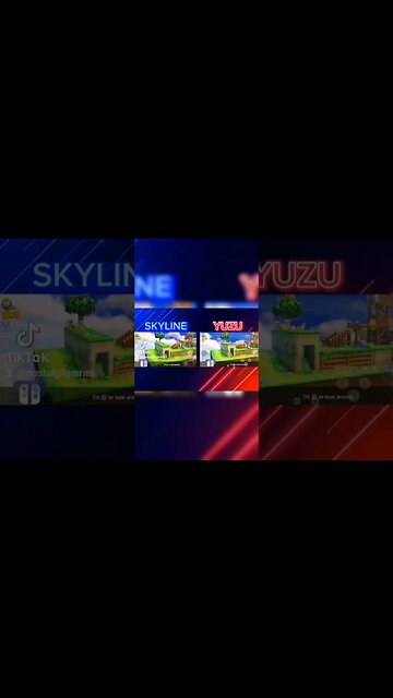 Teste comparativo SKYLINE vs YUZU