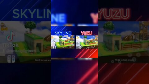 Teste comparativo SKYLINE vs YUZU