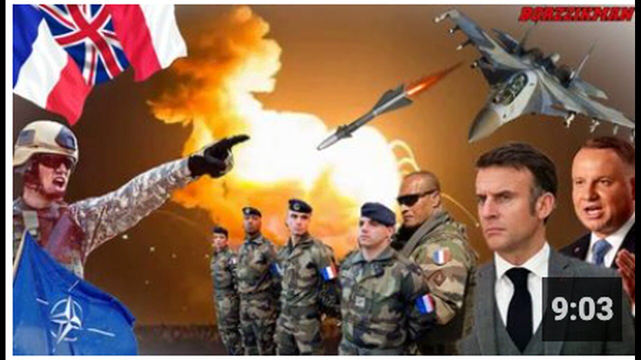 NATO Goes All In: FRENCH, BRITISH, and POLISH Troops Will Cover The Approaches To ODESSA and KYIV