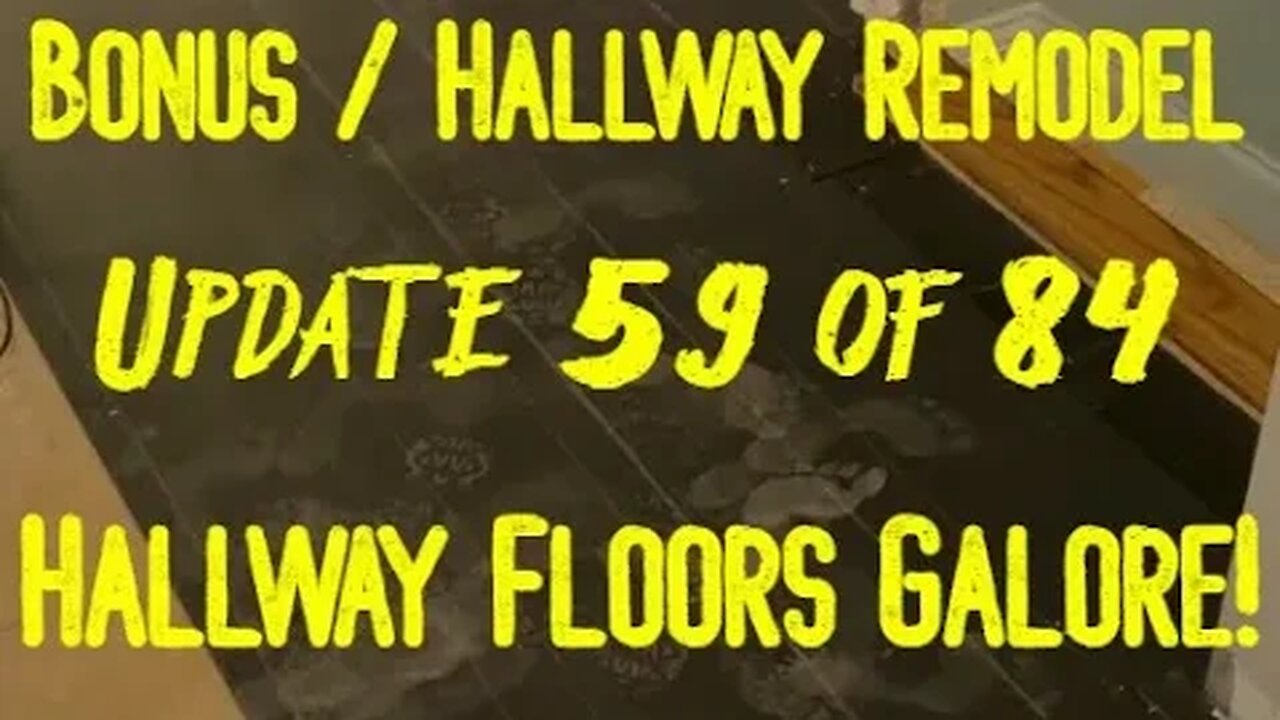 Bonus Room / Hallway Remodel: Project 06 Update 59 of 84 - Hallway Hardwood Flooring Part 1 of 2