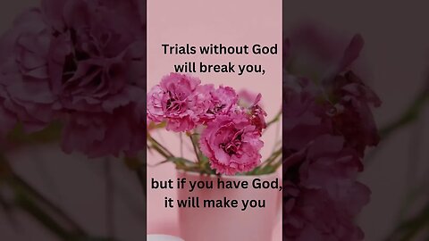 Trials will make you strong #trials #godquote #god#quotes