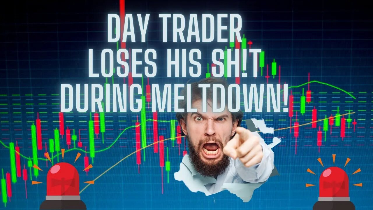 HOW TO BLOW A FUNDED ACCOUNT | DAY TRADER LOSES HIS SH!!T