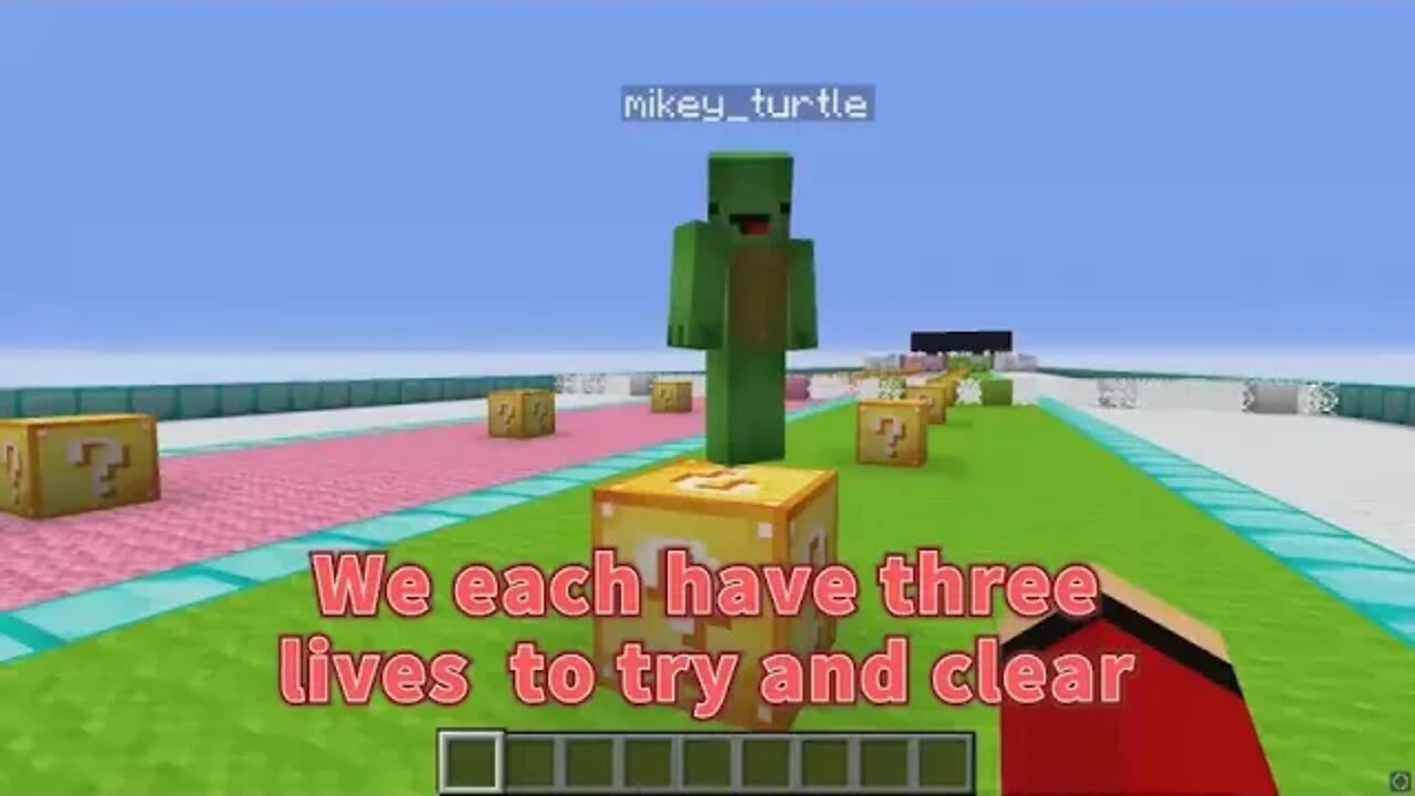 2 &&& Playing A LUCKY BLOCK RACE in Minecraft