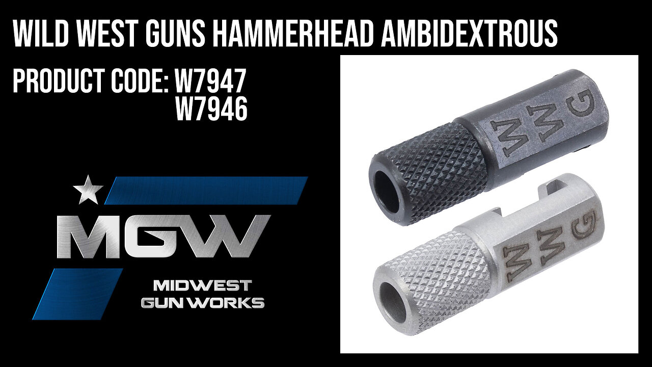 Wild West Guns HammerHead Hammer Spurs, Ambidextrous