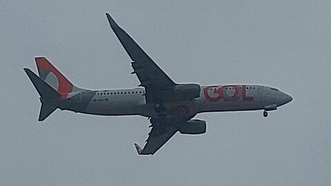 Boeing 737-800 PR-GXH coming from Rio de Janeiro to Fortaleza