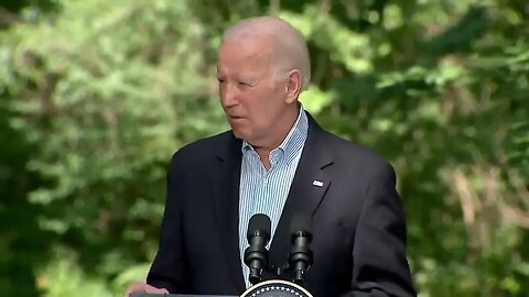 A Confused Joe Biden During His Camp David Press Conference: "Who Am I Yielding To?"