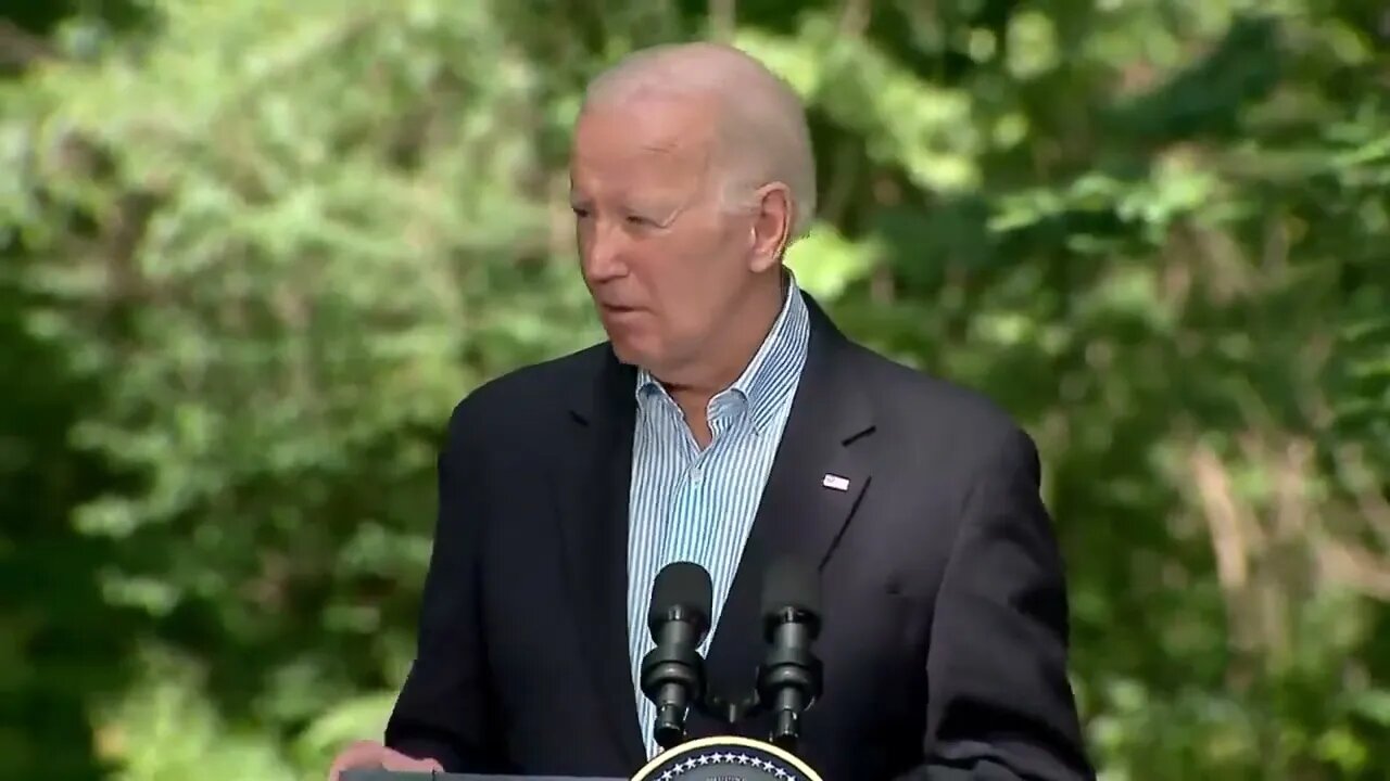 A Confused Joe Biden During His Camp David Press Conference: "Who Am I Yielding To?"