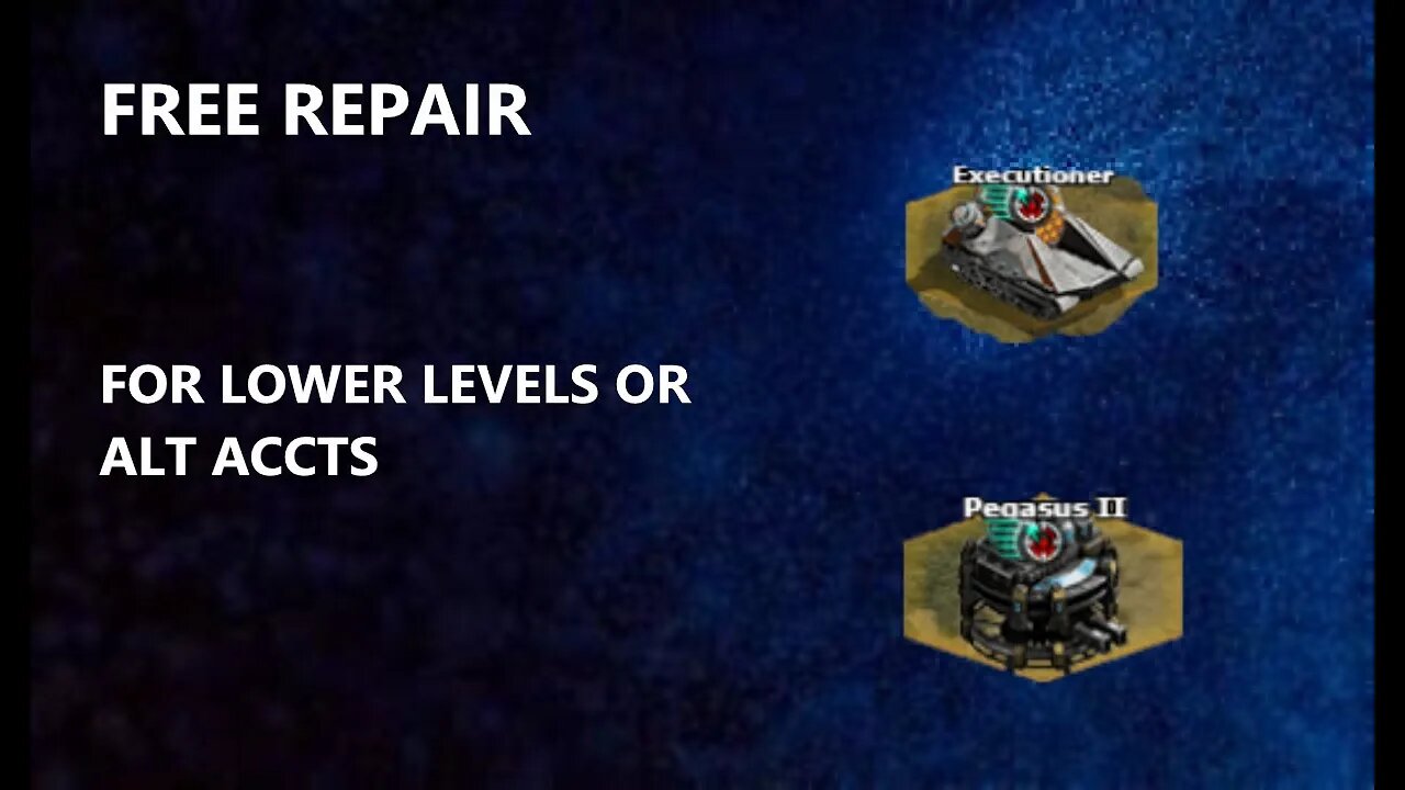 War Commander - Executioner and Pegasus bases - Free Repair