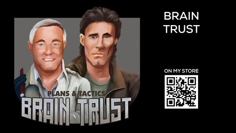 Timelapse Illustration Brain Trust - Hannibal Smith & MacGyver