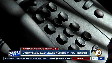 EDD phone system cutting off callers