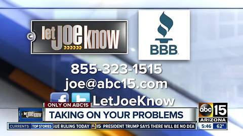 Let Joe Know helps settle bills for consumers