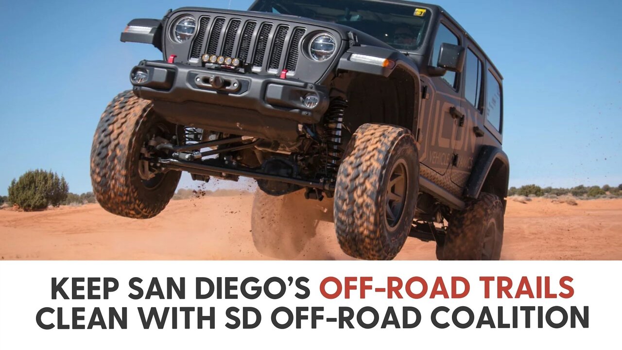 Keep San Diego’s Off Road Trails Clean with SD Off-Road Coalition