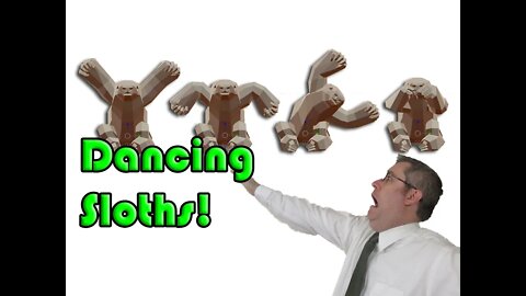 Dancing Sloths and post Kickstarter update!