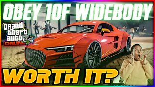 GTA 5 - DLC Vehicle Customization - Obey 10F Widebody (Audi R8)