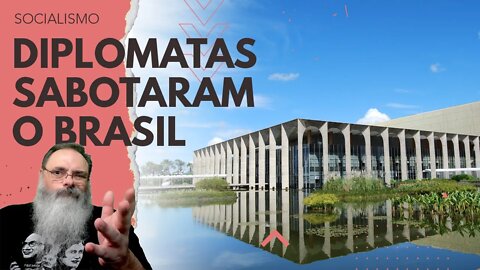 REDE de DIPLOMATAS de ESQUERDA SABOTOU a POLÍTICA EXTERNA BRASILEIRA em NOME de PRÓPRIO INTERESSE
