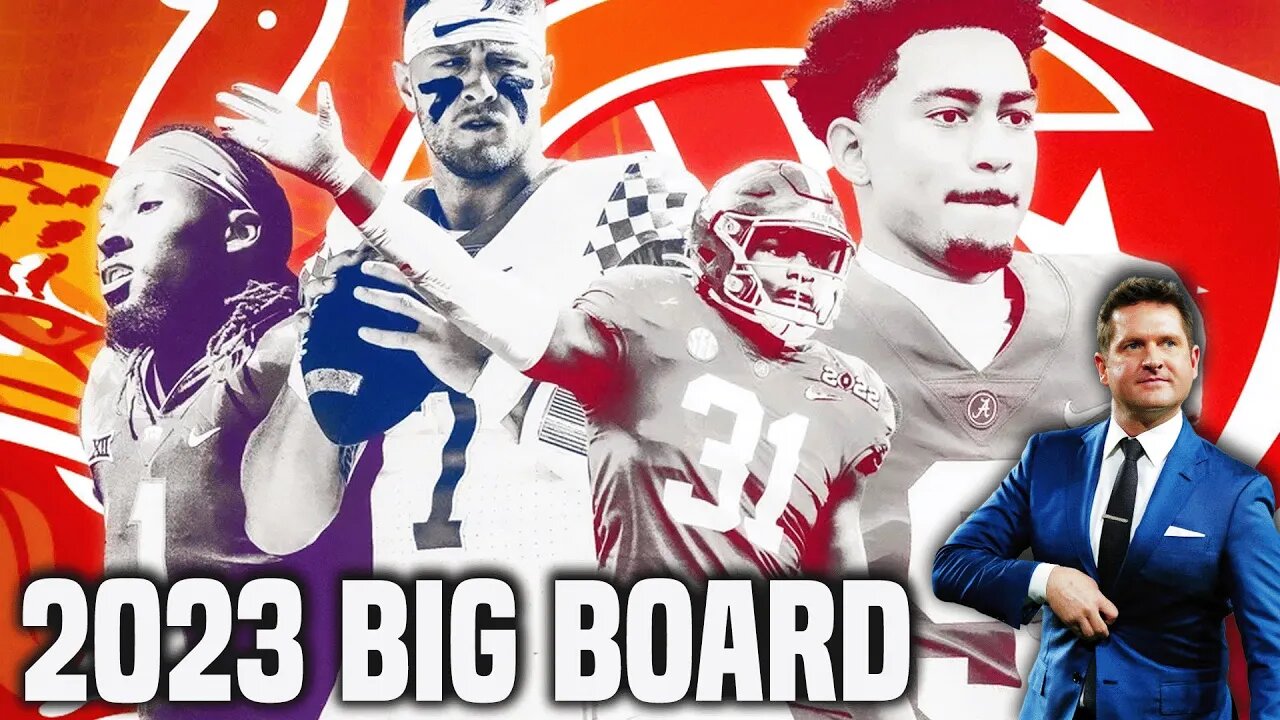 Todd McShay's 2023 NFL Draft Big Board