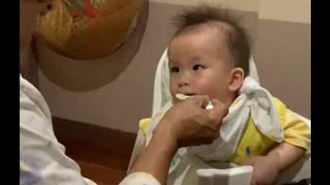 Baby refuses to take medicine