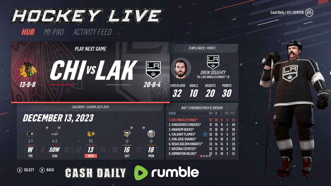 HOCKEY LIVE with Cash Daily (Episode 5)