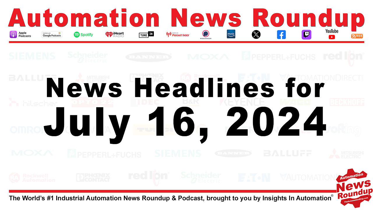 Automation News Roundup for Tuesday July 16, 2024