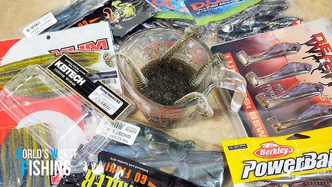 REMELTING $75 Of Store-Bought Soft Baits; Big Brand Meltdown