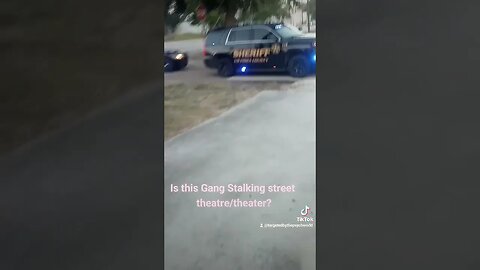 Why, RIGHT outside of MY house (cabin), of ALL places? #gangstalking