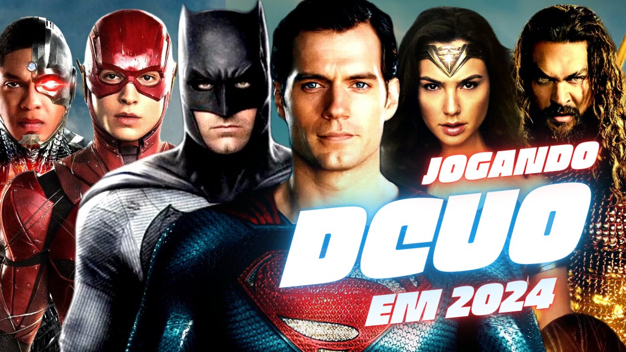 Jogando em live DC Universe Online em 2024, ainda diverte #dcuo