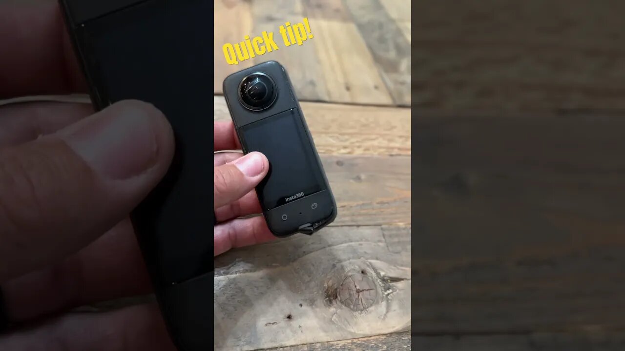 Insta360 X3 Quick Tip. Don’t let this happen to you. #insta360 #insta360x3 #fails #adv