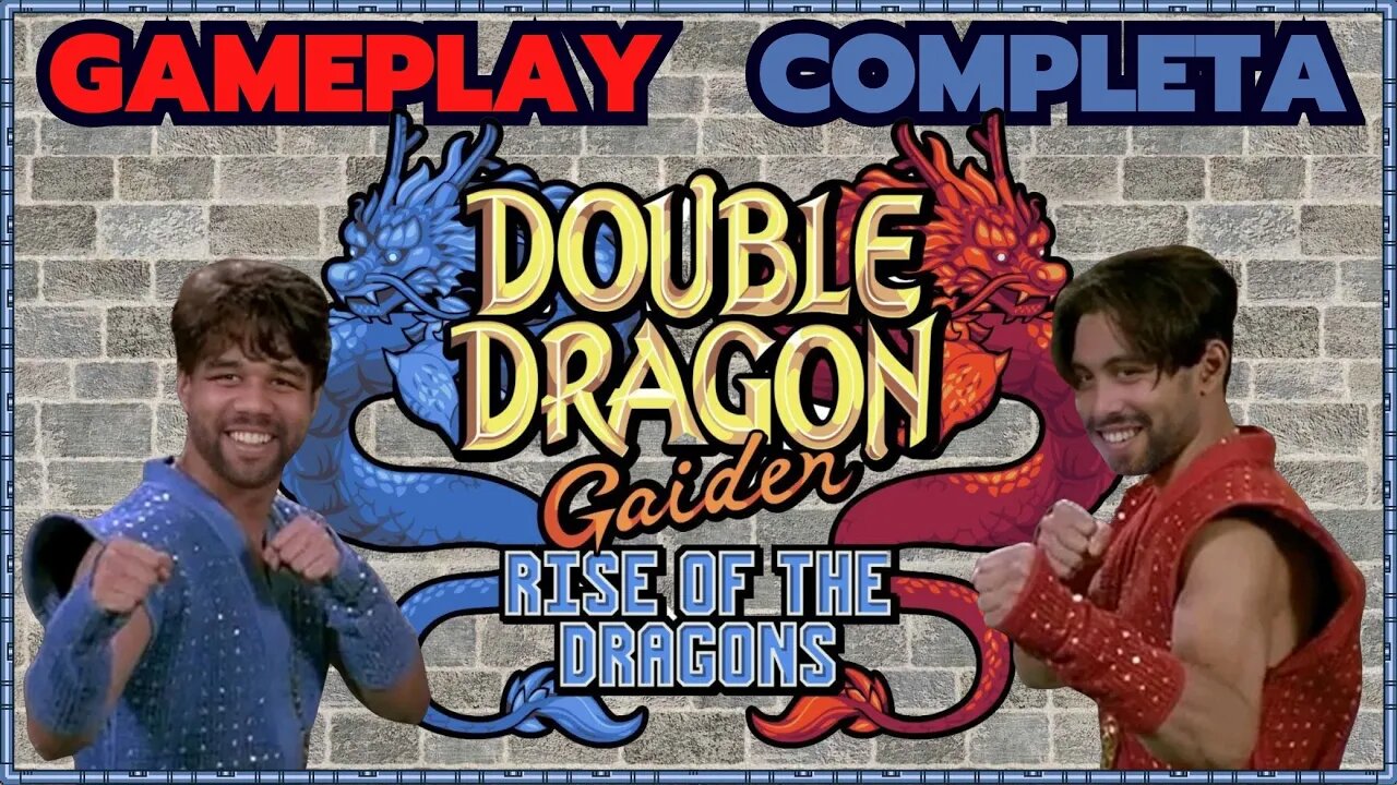 DOUBLE DRAGON GAIDEN RISE OF THE DRAGONS: Até o Final + História completa da serie, venha!!!