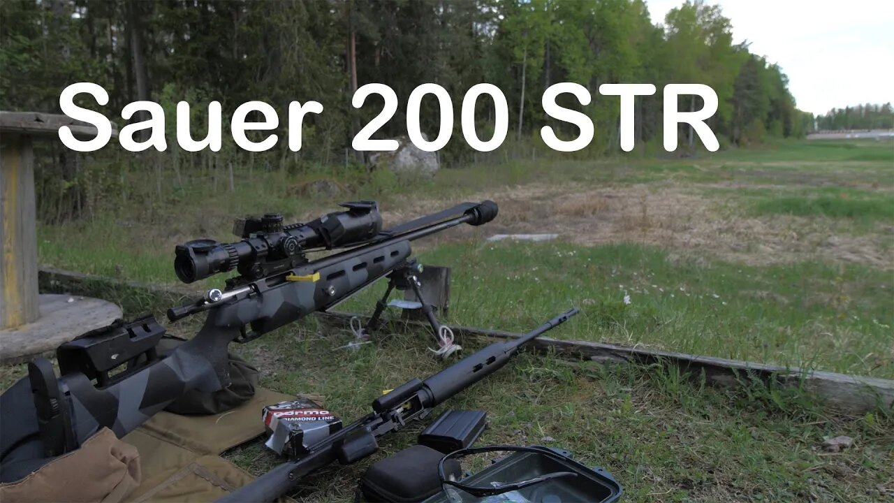 Barrelswap quick zero and test at half a kilometer of the Sauer 200 STR 6.5x55