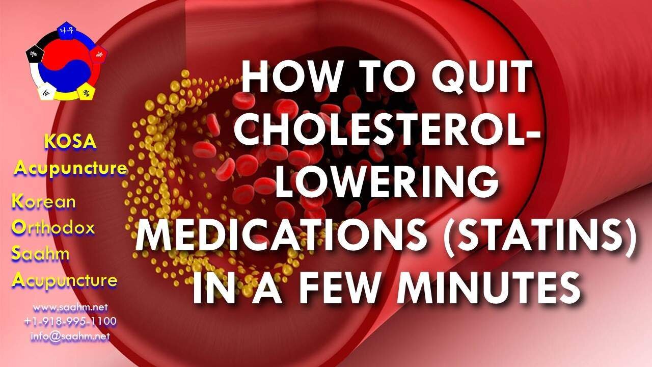 Debunking High Cholesterol and Statin Drugs