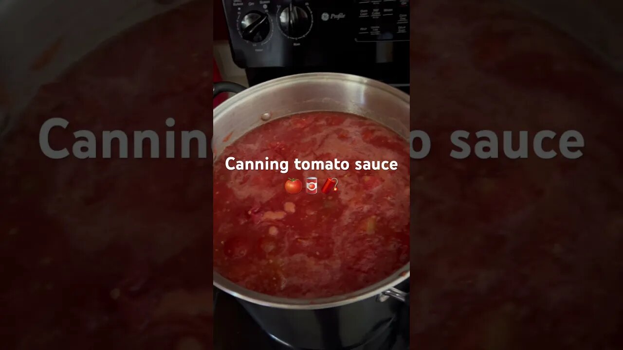 Tomato sauce! Video coming soon! #shorts #threeriverschallenge