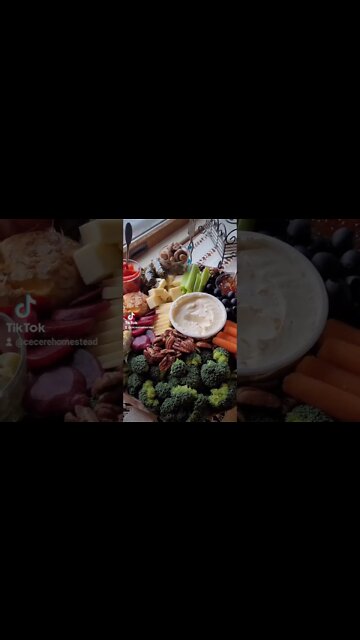 No Meat Charcuterie Board