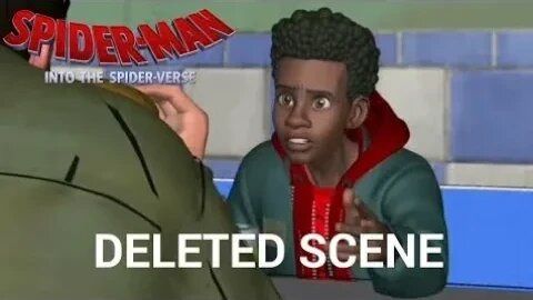 DELETED SCENE | Spider Man Into The Spider Verse