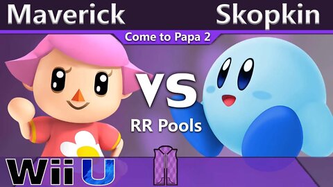 Maverick (VIllager) vs. Skopkin (Kirby) - Wii U RR Pools - CTP2