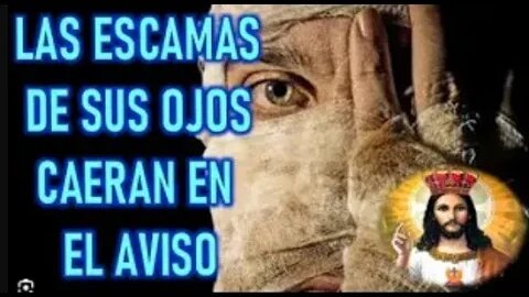 LAS ESCAMAS DE SUS OJOS CAERAN EN EL AVISO - JESUCRISTO REY A VASSULA