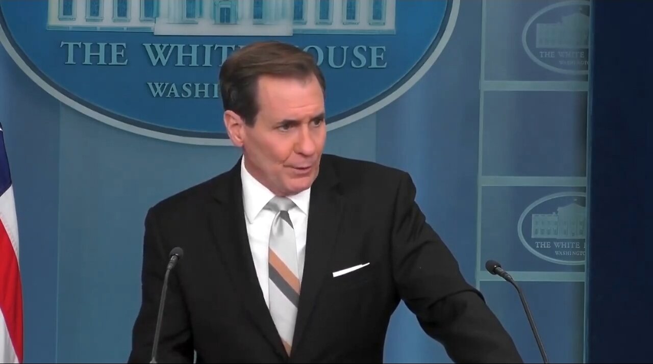 John Kirby Panics When Asked About Tucker Carlson's Interview With Putin