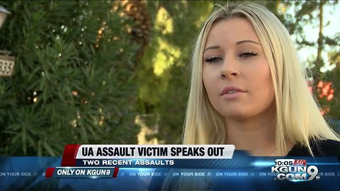 UA assault victim speaks out