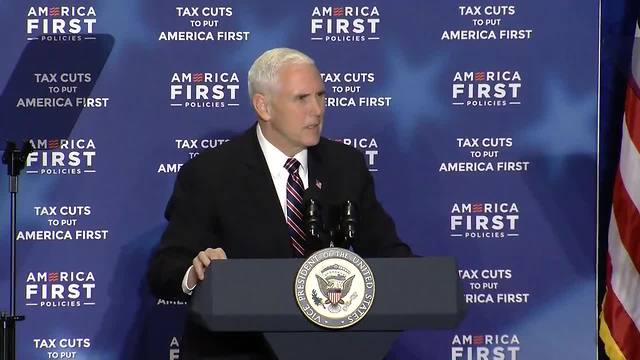 Vice President Pence remarks on U.S. military improvements