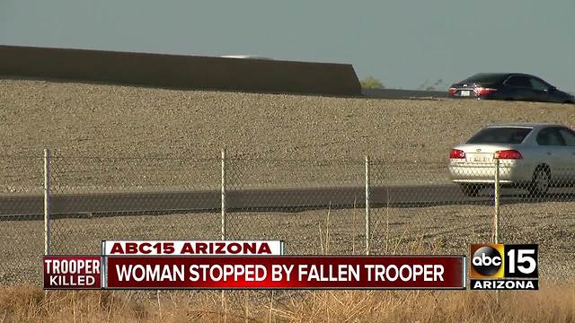 Valley woman remembers encounter with fallen DPS Trooper