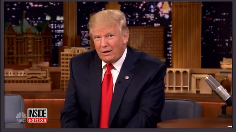 CLASSIC! Jimmy Fallon Messes Up Donald Trump's Hair!