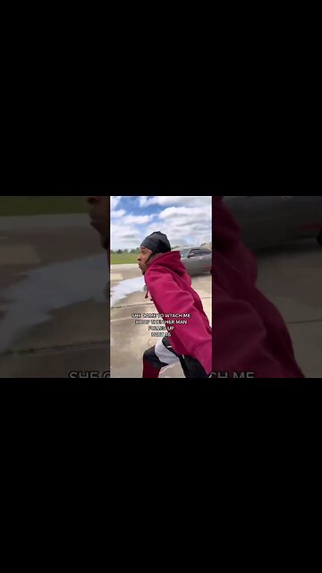 She came to watch me hoop then her man pulled up #treyco